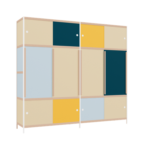 [f168256] Meubles (218x240x52 cm)