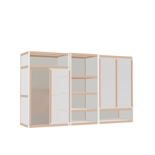 [f168265] Meubels (131x222x52 cm)