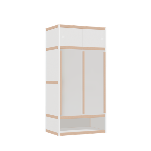 [400541153] Kleerkast (161x80x52 cm)