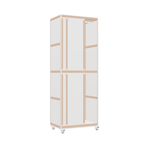 [400541192] Wardrobe (217x80x52 cm)