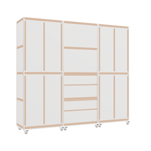 [f168304] Furniture (217x240x52 cm)