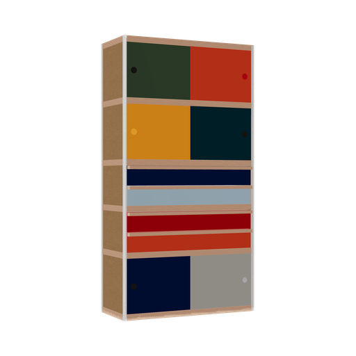 [400541310] Cabinet (189x100x42 cm)