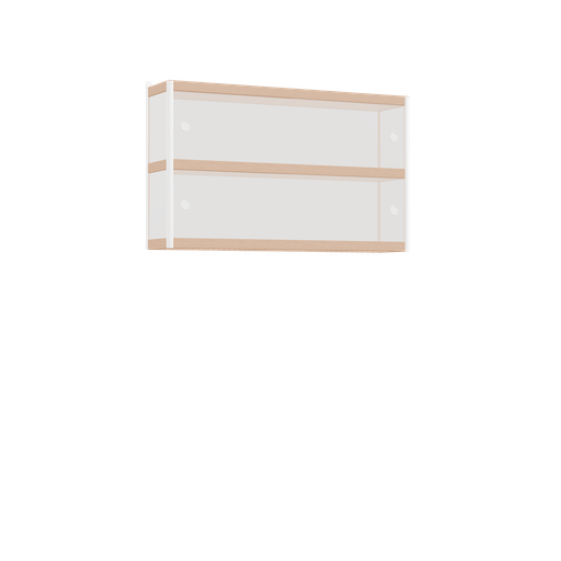 [400541312] Zwevende kast (66x110x25 cm)