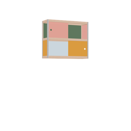 [400541325] Hanging cabinet (66x80x25 cm)