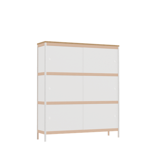 [400541362] Armoire (138.8x120x32 cm)