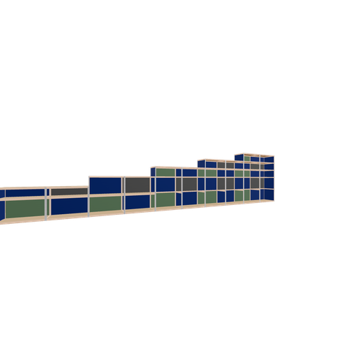 [f168360] Furniture (199x900x52 cm)