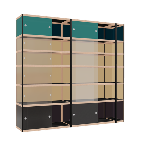 [f168361] Furniture (240x255x52 cm)