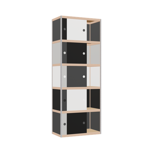 [400541413] Armoire (209x80x42 cm)