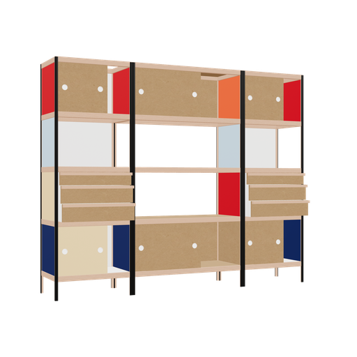 [f168370] Furniture (182x224x42 cm)