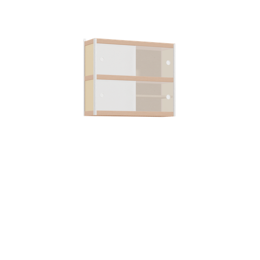 [400541435] Zwevende kast (66x80x25 cm)