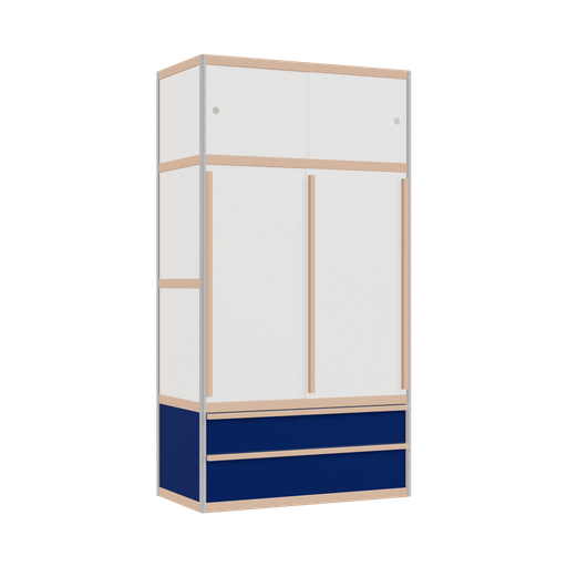 [400541464] Wardrobe (188x100x52 cm)