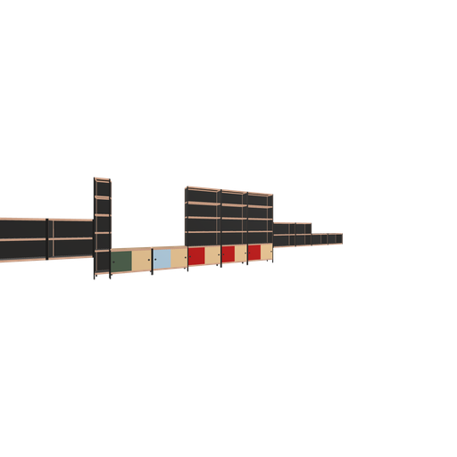 [f168399] Meubels (230x1042x42 cm)