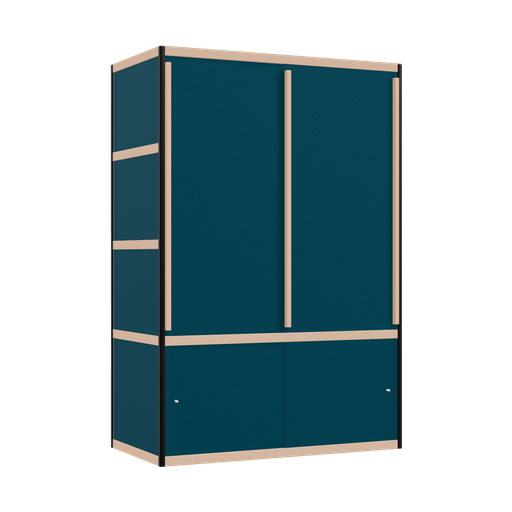 [400541504] Penderie (178x120x62 cm)