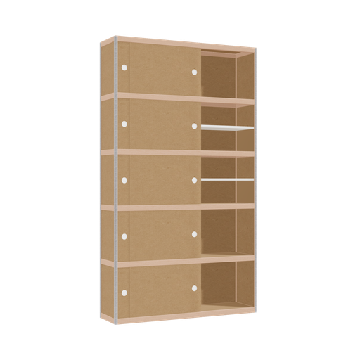 [400541539] Kast (209x120x32 cm)