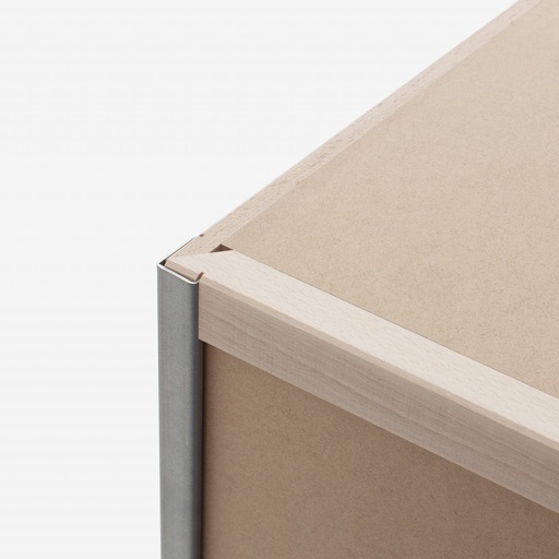 Natural MDF shelf panel