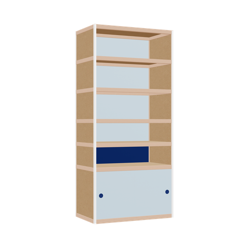 [400541564] Armoire (196x90x52 cm)