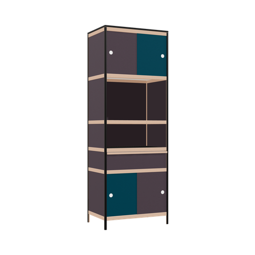 [400541569] Armoire (223.8x80x52 cm)