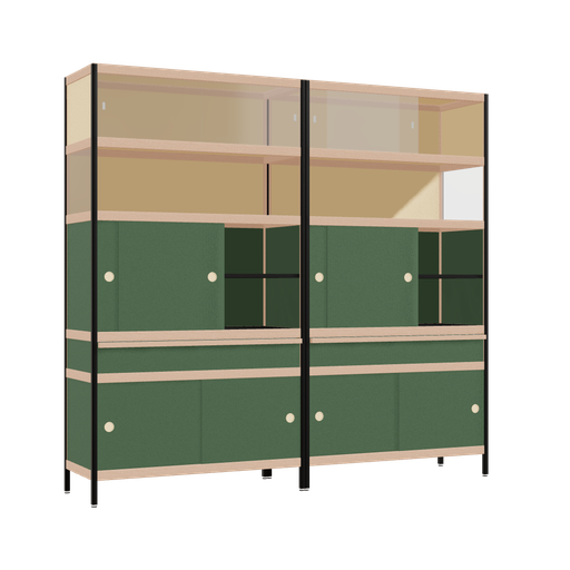 [f168420] Furniture (186.5x200x42 cm)