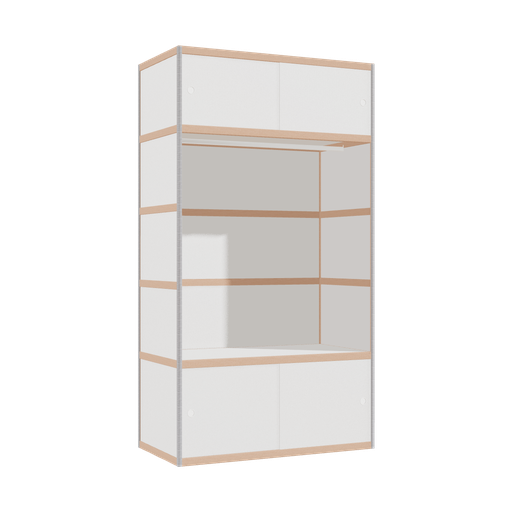 [400541610] Wardrobe (219x120x62 cm)