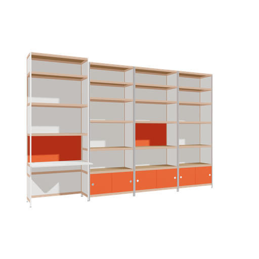 [f168434] Furniture (252.5x380x63.6 cm)