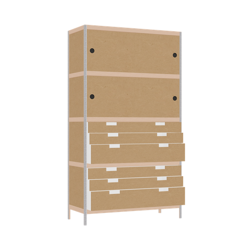 [400541645] Kast (178x100x42 cm)