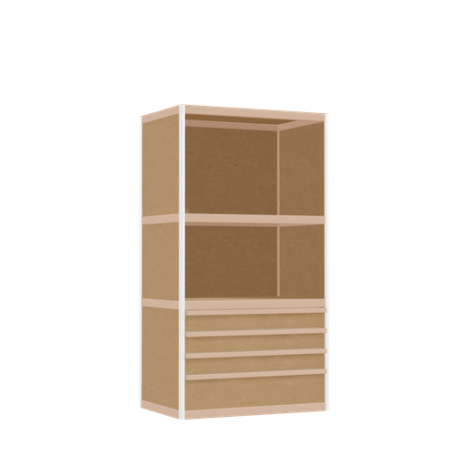 [400541684] Étagère (147x80x52 cm)