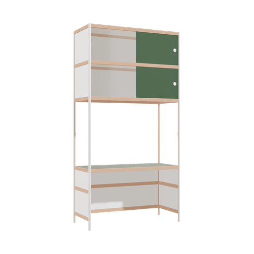 [400541710] Integrated desk (233x120x52 cm)