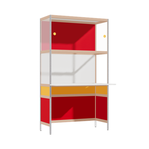 [400541744] Bureau débordant (175.5x100x63.6 cm)