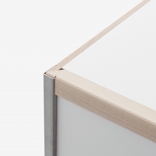 White MDF shelf panel