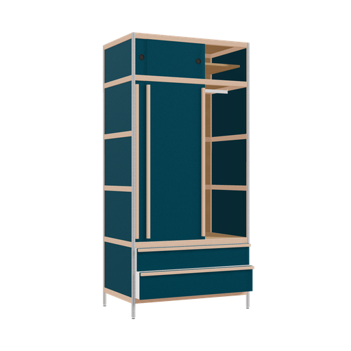 [400541806] Kleerkast (210x100x62 cm)