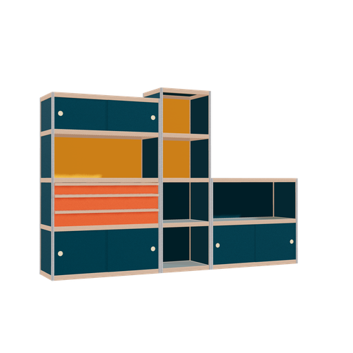 [f168517] Furniture (168x252x42 cm)