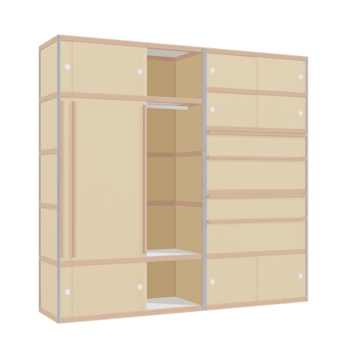 [f168529] Furniture (209x220x52 cm)