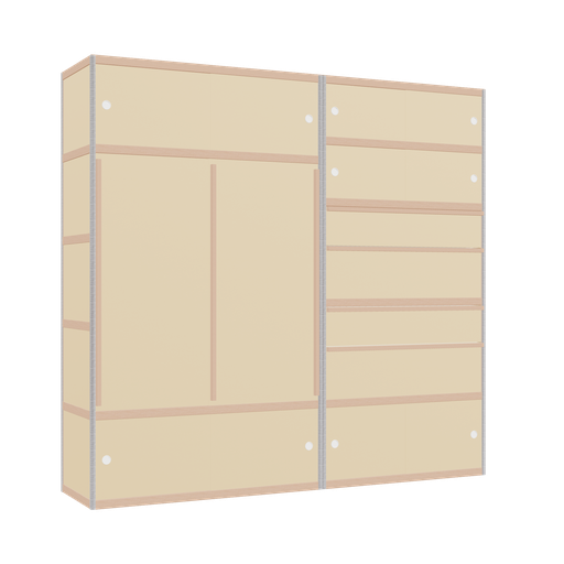 [f168530] Furniture (209x220x52 cm)