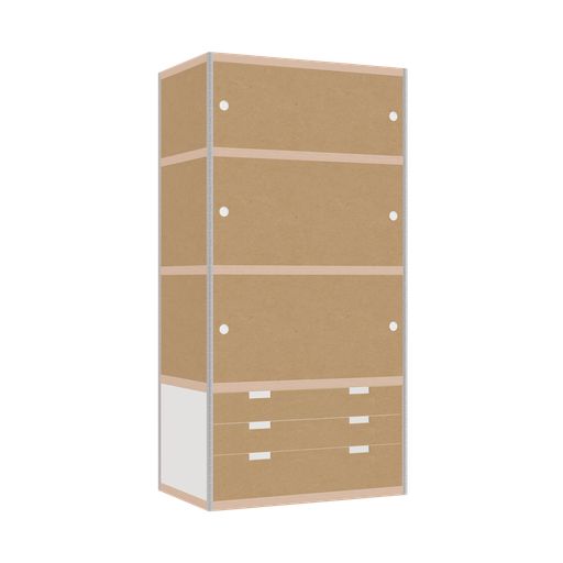 [400541892] Kast (198x100x62 cm)