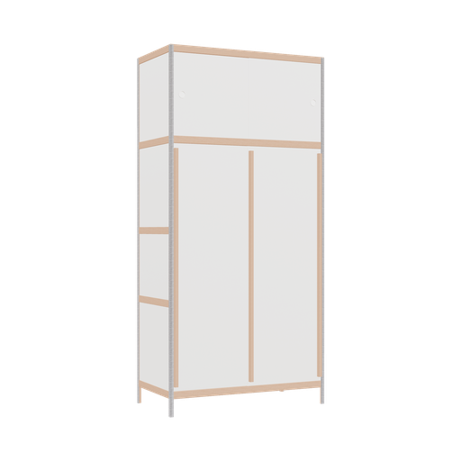 [400541894] Wardrobe (208x100x52 cm)
