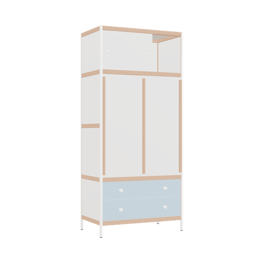 [400541922] Wardrobe (199x90x52 cm)