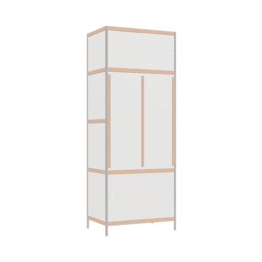 [400541931] Wardrobe (208x80x52 cm)