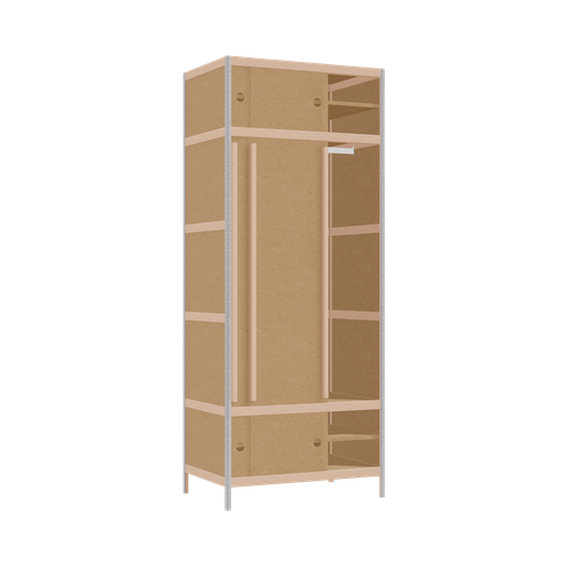 [400541939] Wardrobe (199x80x52 cm)