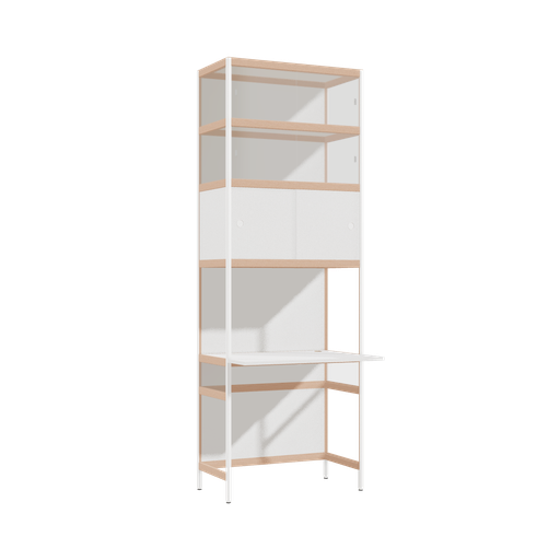[400541991] Bureau débordant (227.5x80x63.6 cm)