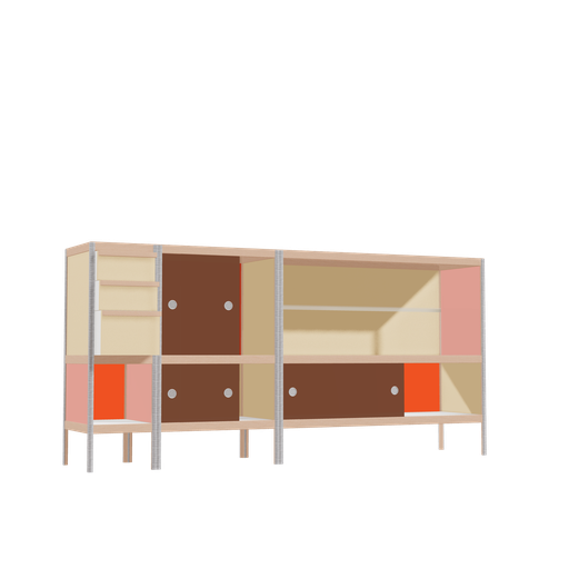 [f168587] Meubels (103x214x42 cm)