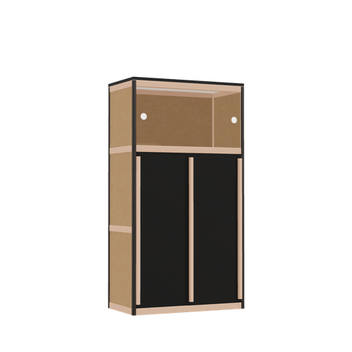 [400542006] Armoire (148.8x80x42 cm)
