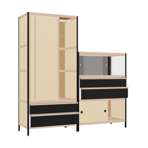 [f168592] Furniture (199x190x52 cm)