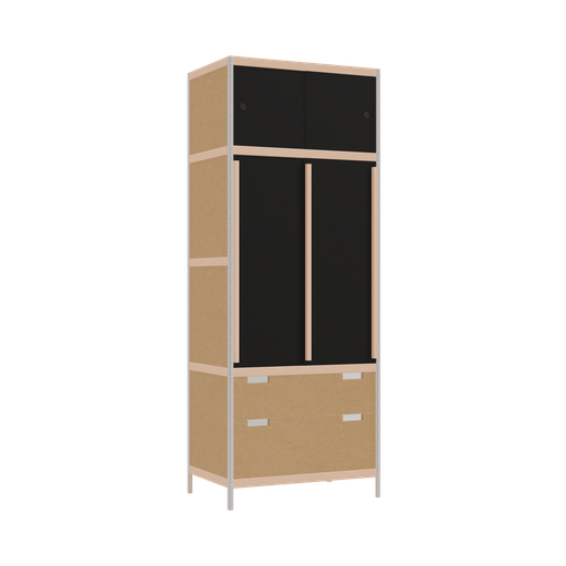[400542031] Kast (208x80x52 cm)