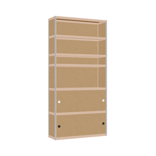 [400542035] Kast (206.5x100x32 cm)