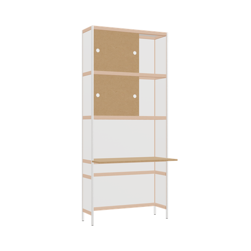 [400542039] Overhangend bureau (226.5x100x53.6 cm)