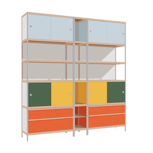 [f168613] Furniture (250x232x42 cm)