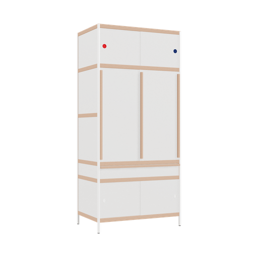 [400542158] Kleerkast (216.5x100x62 cm)