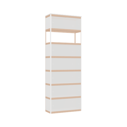 [400542182] Armoire (222.8x80x32 cm)
