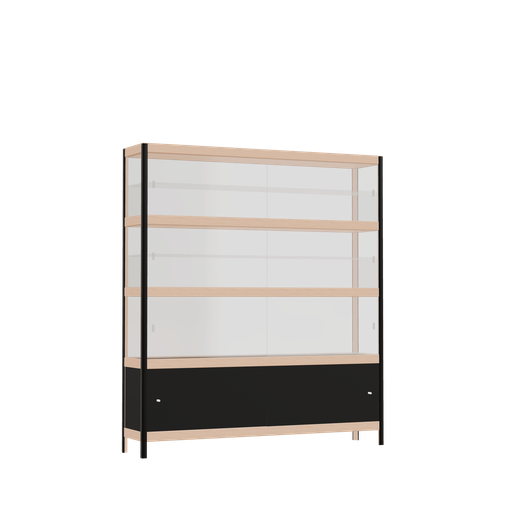 [400542193] Display cabinet (135x120x25 cm)