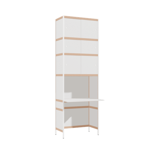 [400542226] Overhangend bureau (237.5x80x63.6 cm)